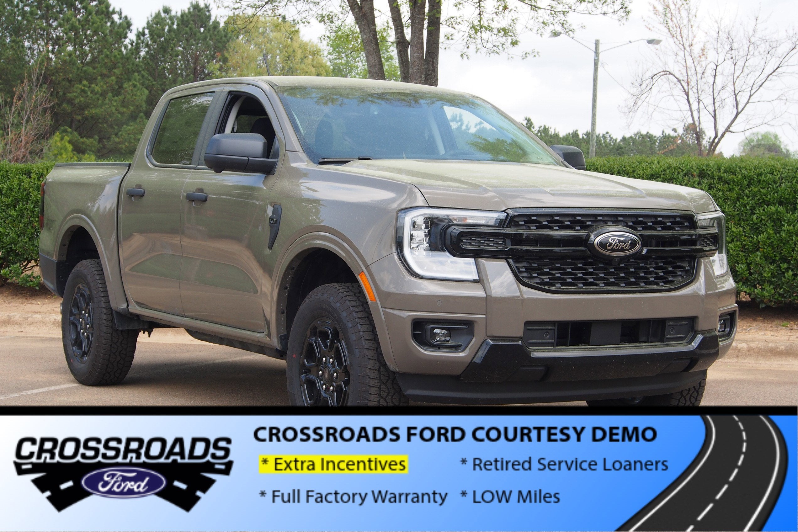 2025 Ford Ranger XLT - Crossroads Courtesy Demo