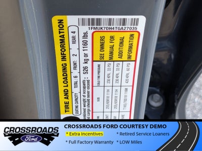 2026 Ford Explorer Active - Crossroads Courtesy Demo