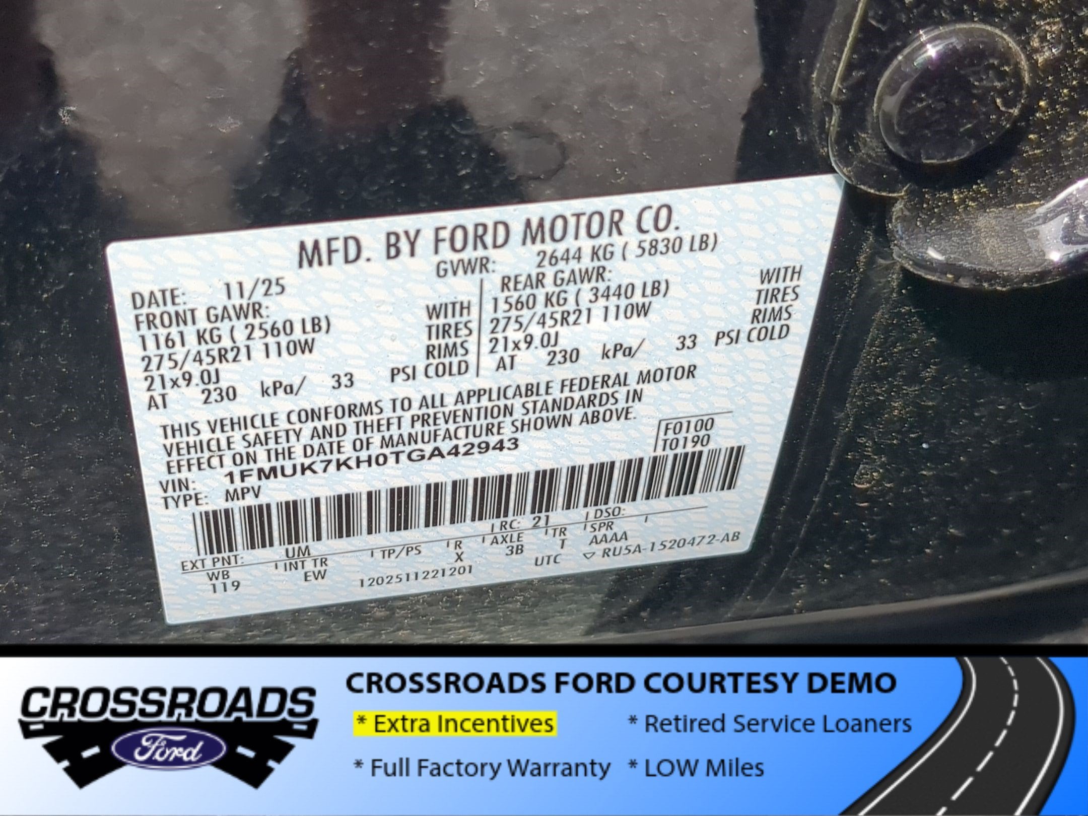 2026 Ford Explorer ST-Line - Crossroads Courtesy Demo