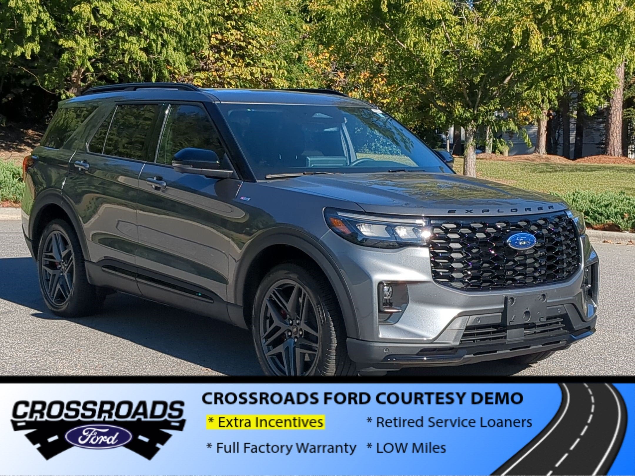 2026 Ford Explorer ST-Line - Crossroads Courtesy Demo