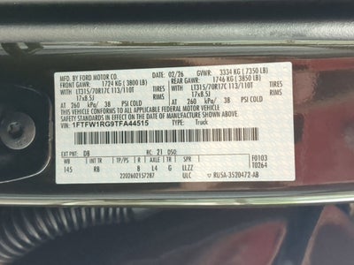 2026 Ford F-150 Raptor