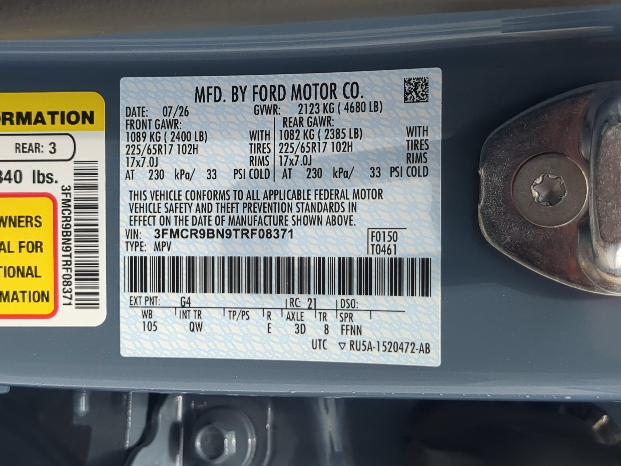 2026 Ford Bronco Sport Big Bend