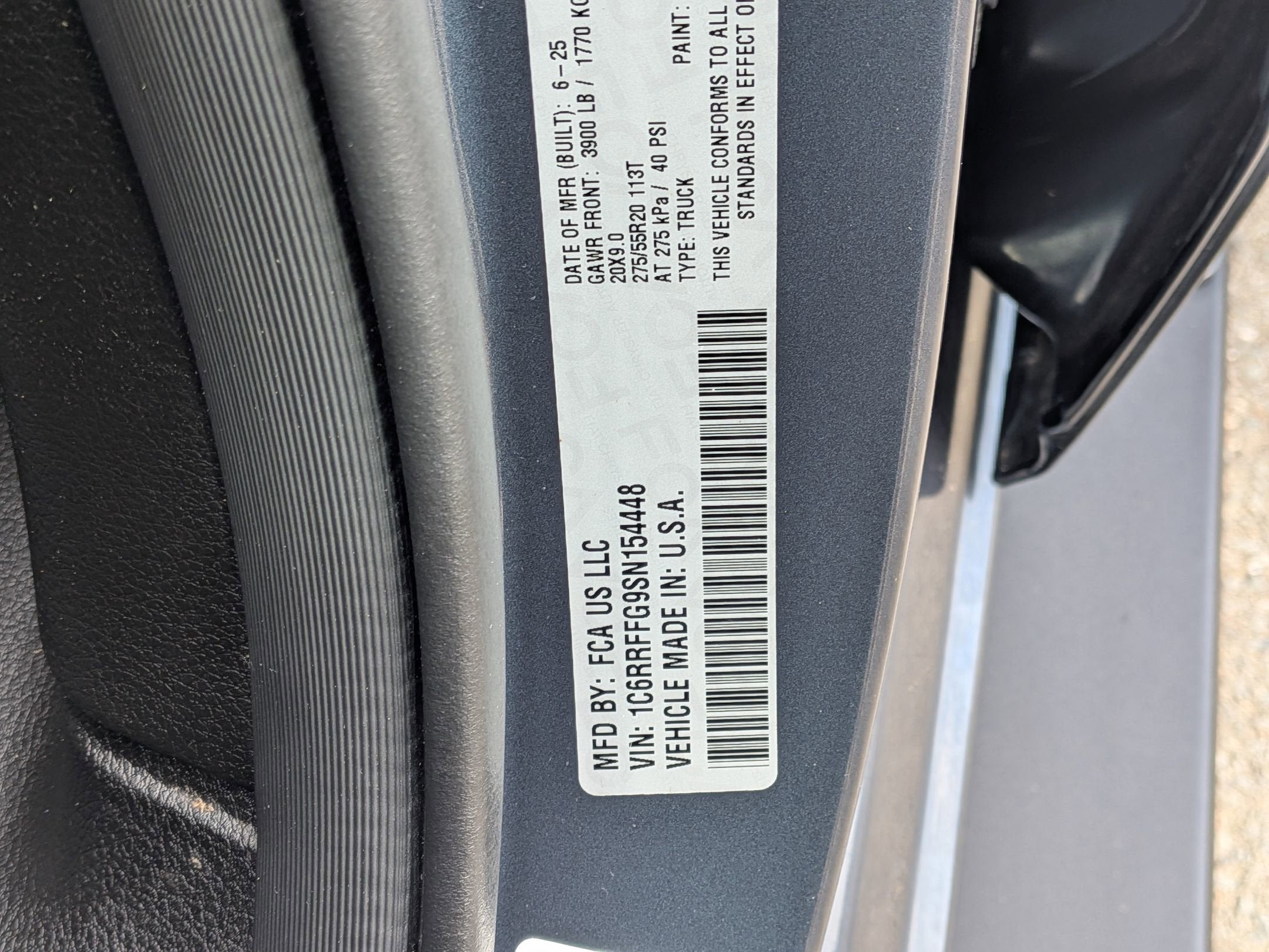 2025 RAM 1500 Big Horn