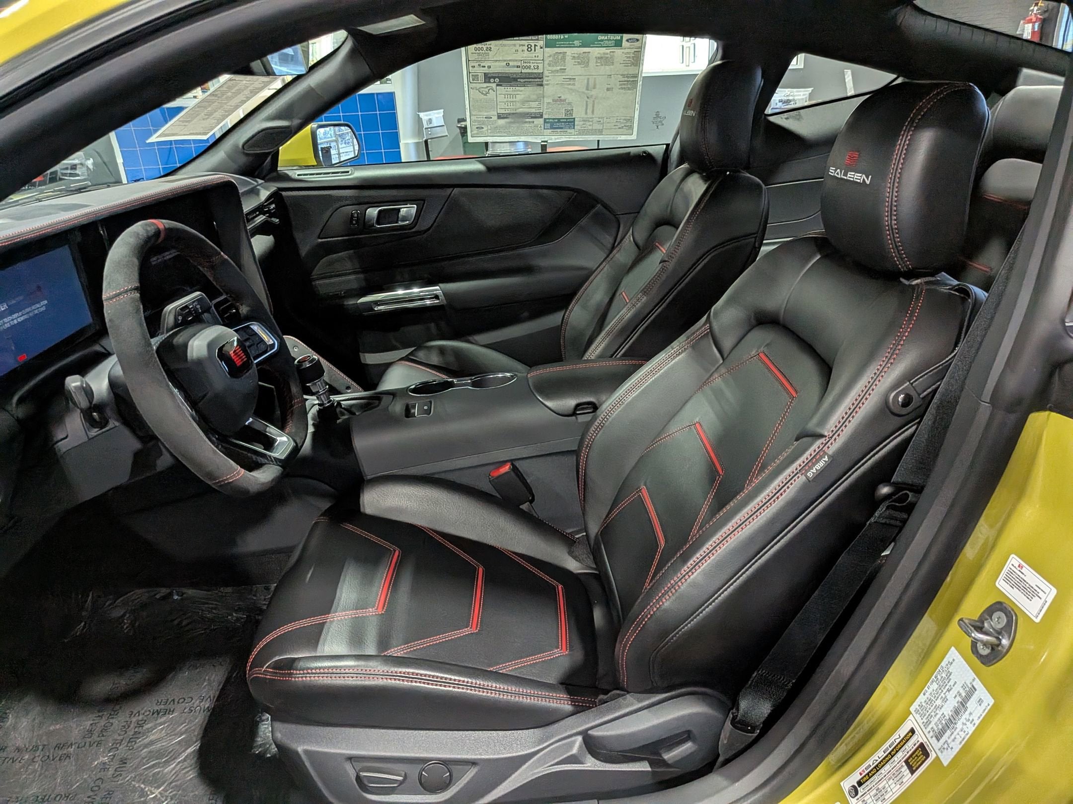 2025 Ford Mustang GT Saleen Yellow Label