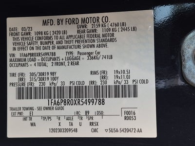 2024 Ford Mustang Dark Horse