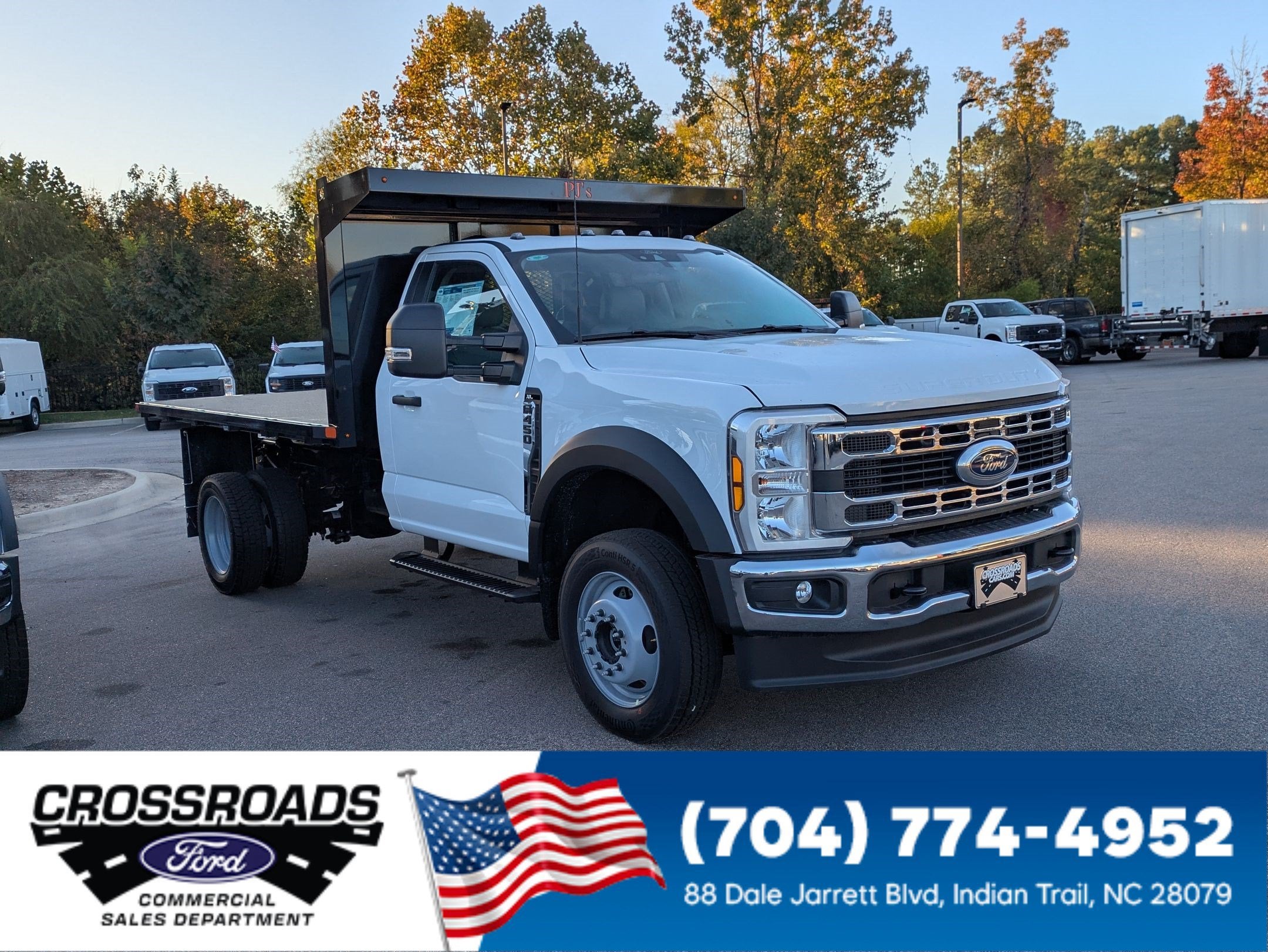 2026 Ford Super Duty F-450 DRW XL PJs 12ft Flatbed Dump