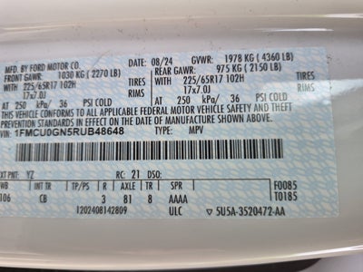 2024 Ford Escape Active