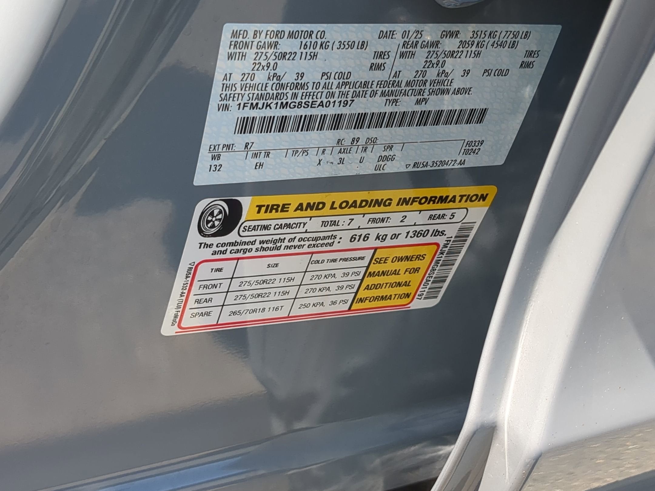 2025 Ford Expedition Max Platinum