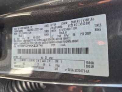2019 Ford F-150 LARIAT