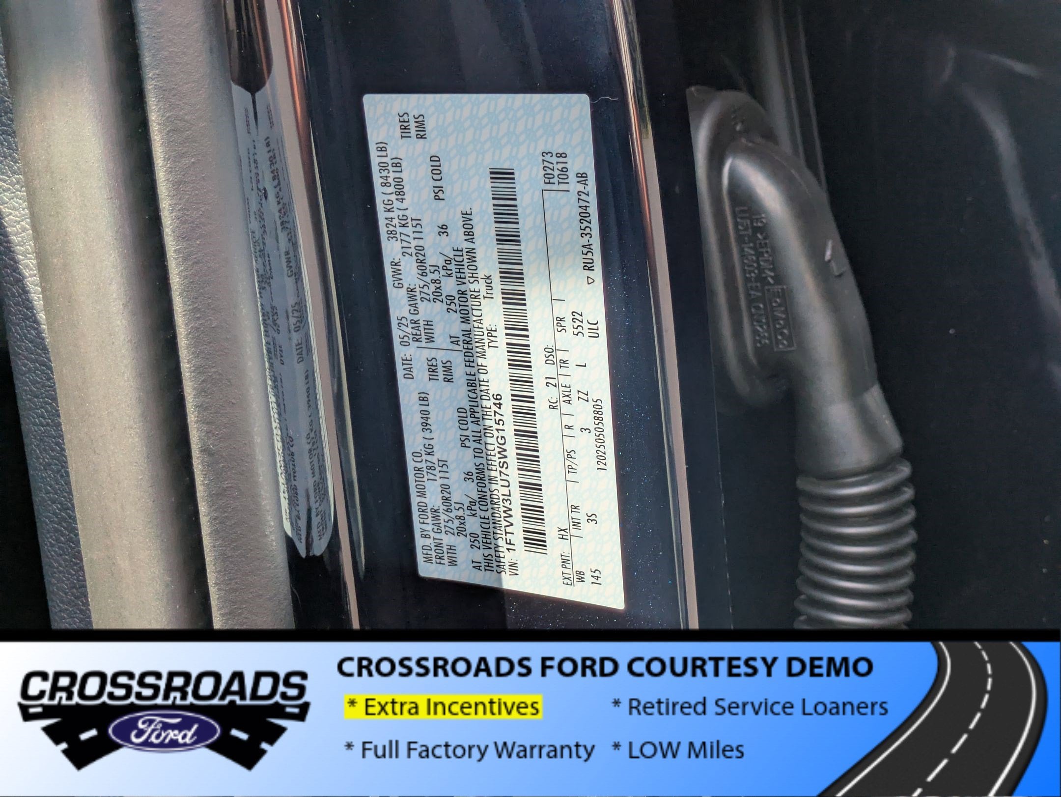 2025 Ford F-150 Lightning Flash - Crossroads Courtesy Demo