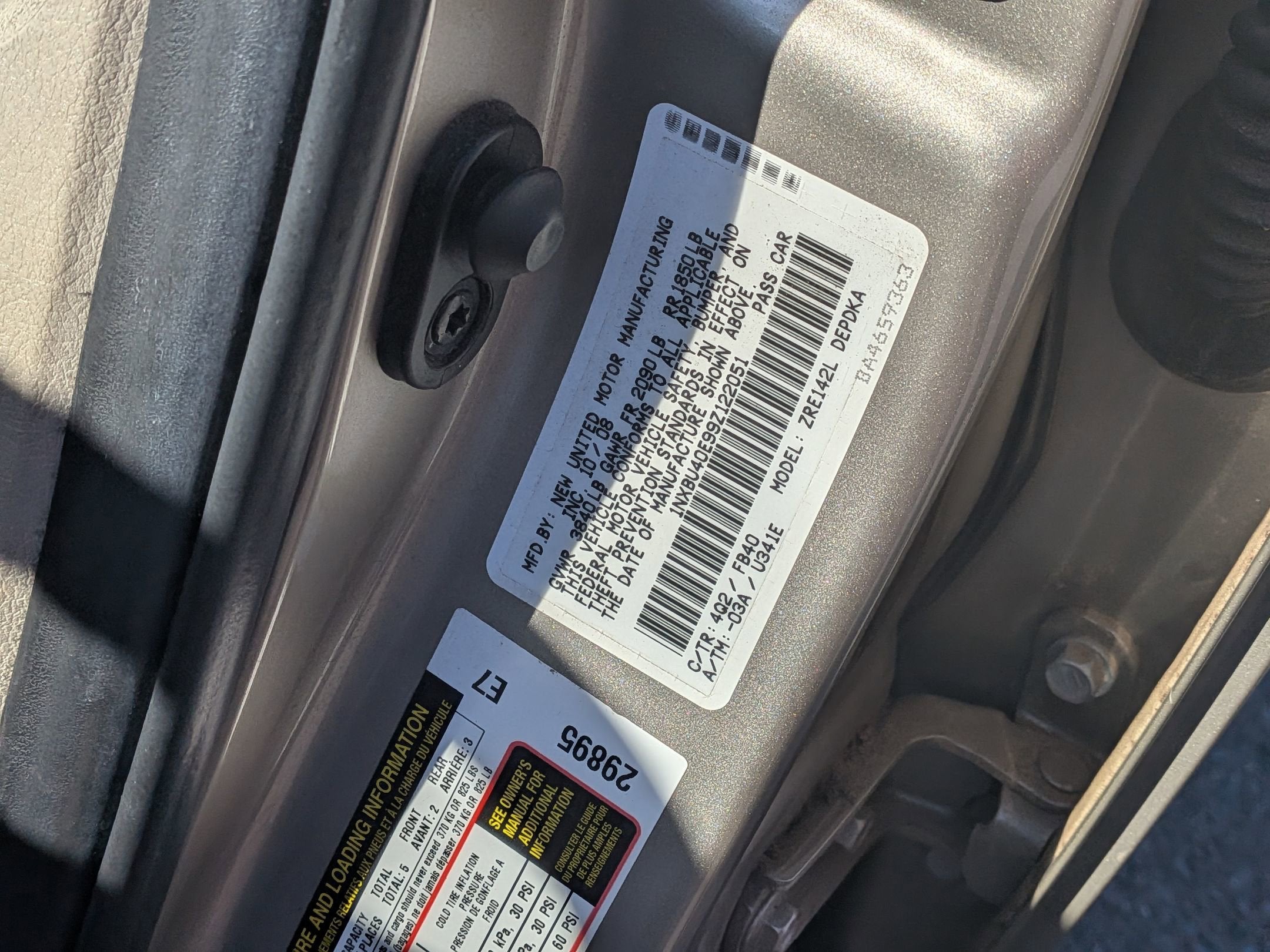 2009 Toyota Corolla LE