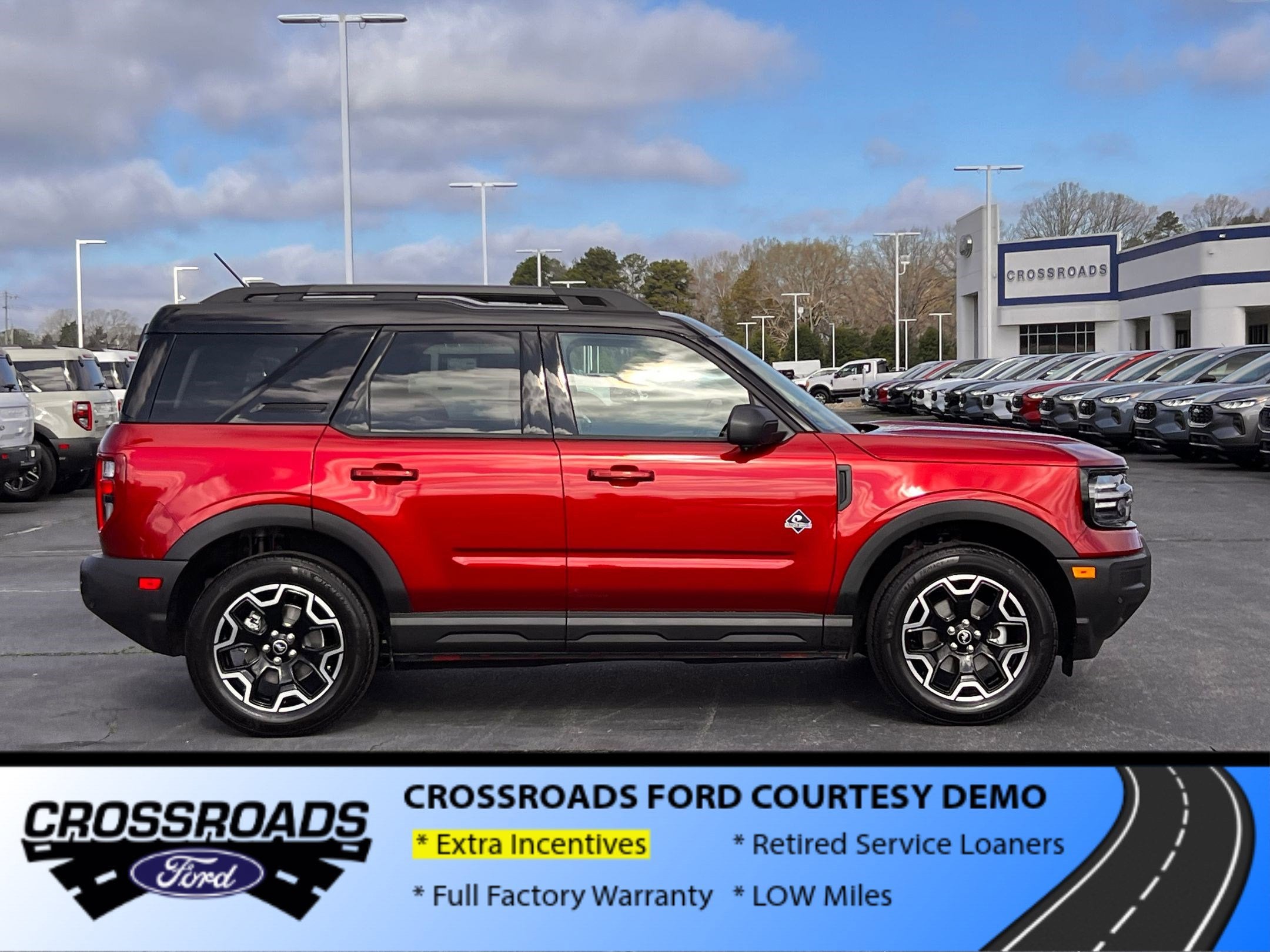 2025 Ford Bronco Sport Outer Banks - Crossroads Courtesy Demo