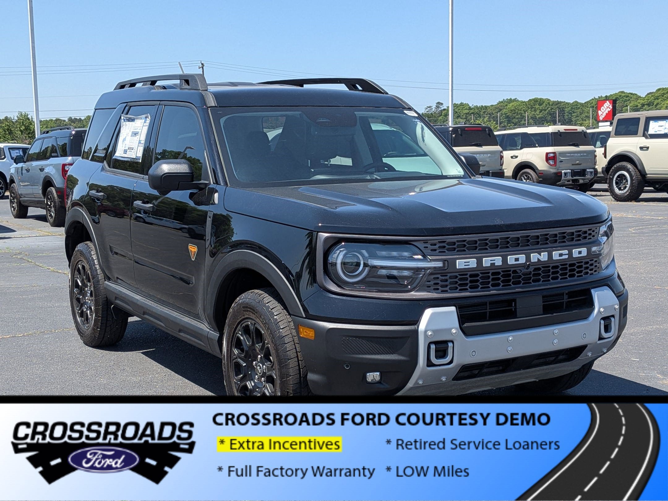 2025 Ford Bronco Sport Badlands - Crossroads Courtesy Demo
