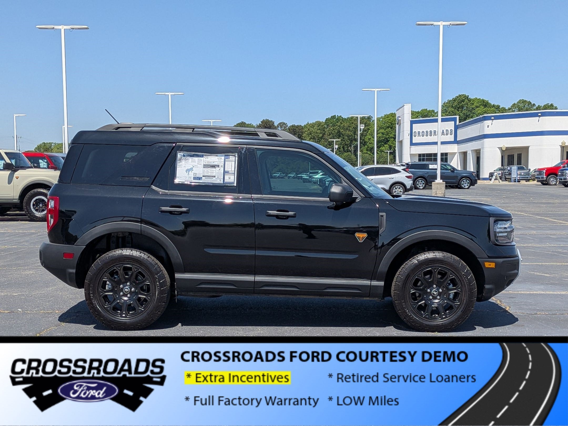 2025 Ford Bronco Sport Badlands - Crossroads Courtesy Demo