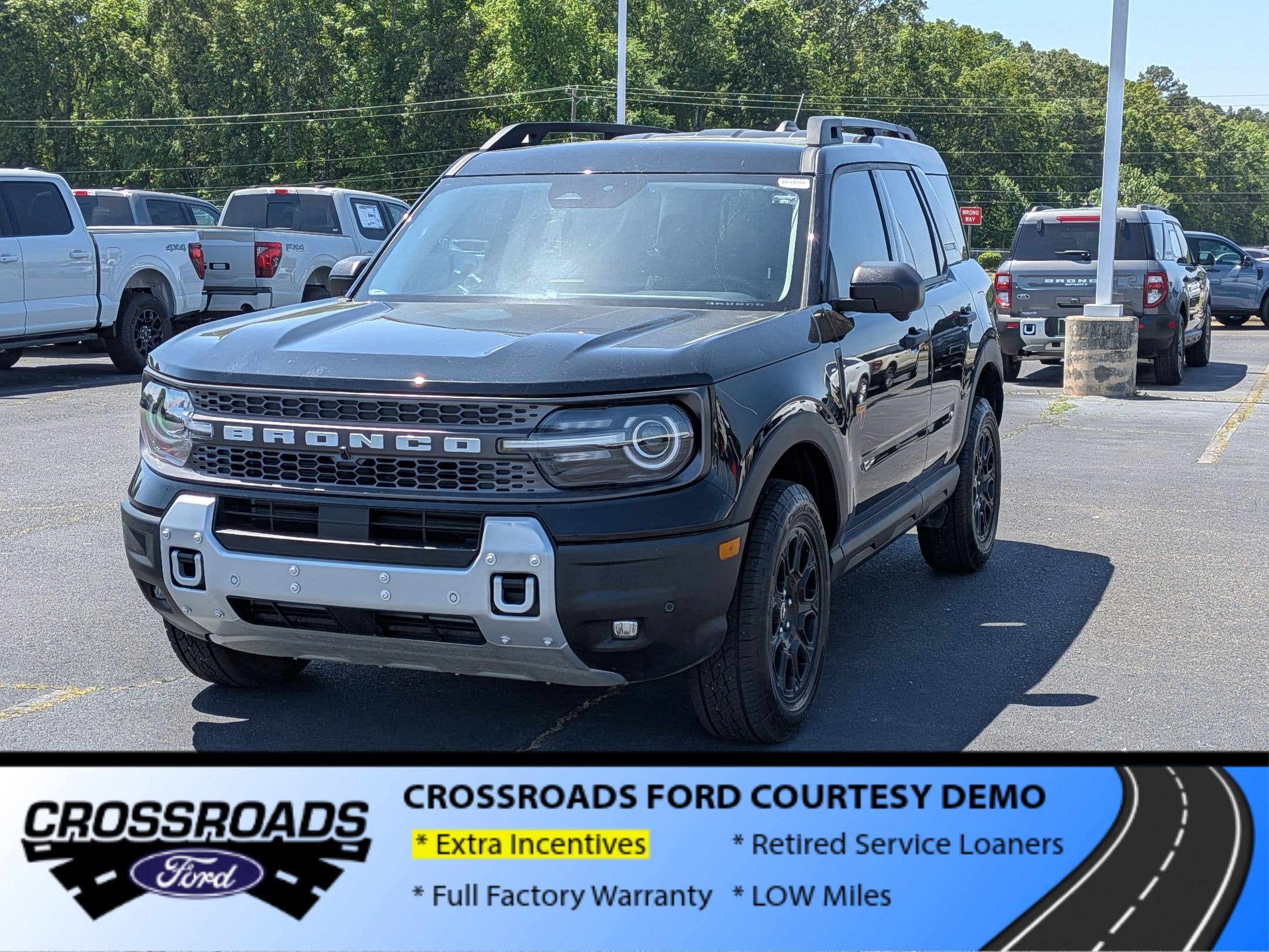 2025 Ford Bronco Sport Badlands - Crossroads Courtesy Demo