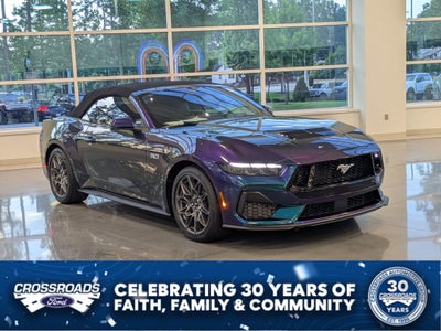 2025 Ford Mustang GT Premium Convertible Custom Mystichrome Paint