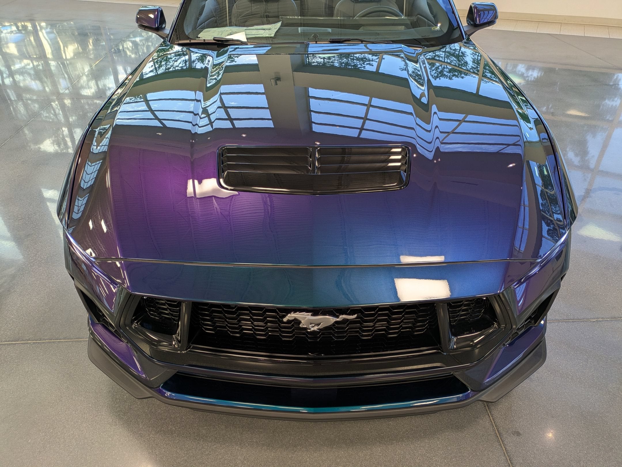 2025 Ford Mustang GT Premium Convertible Custom Mystichrome Paint