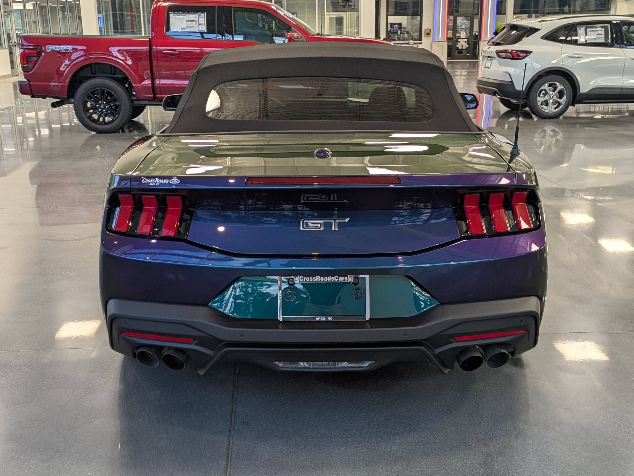 2025 Ford Mustang GT Premium Convertible Custom Mystichrome Paint