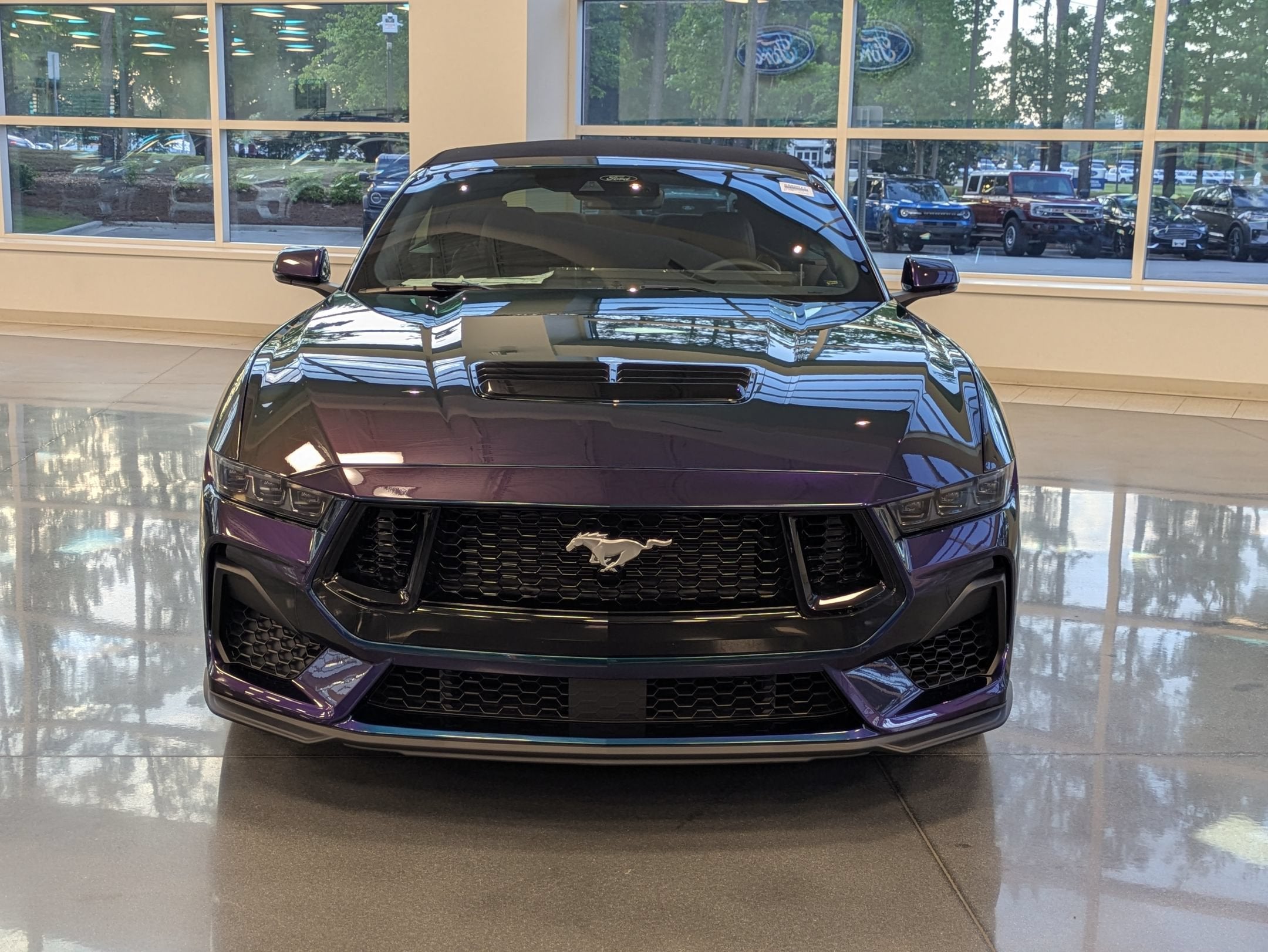 2025 Ford Mustang GT Premium Convertible Custom Mystichrome Paint