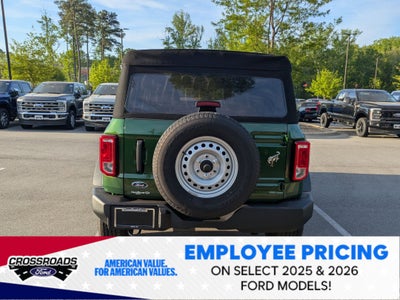 2025 Ford Bronco Base - Crossroads Courtesy Demo