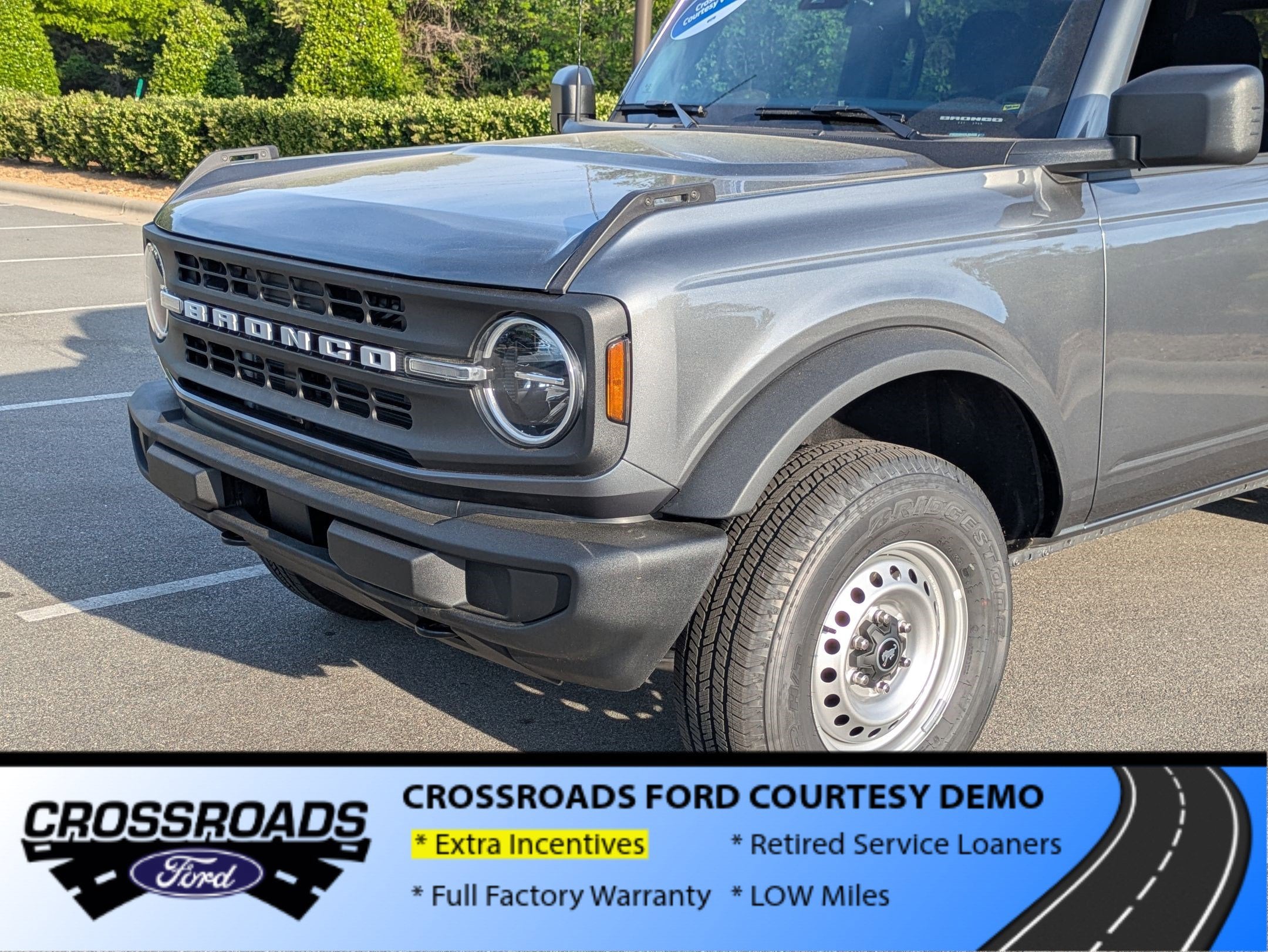 2025 Ford Bronco Base - Crossroads Courtesy Demo