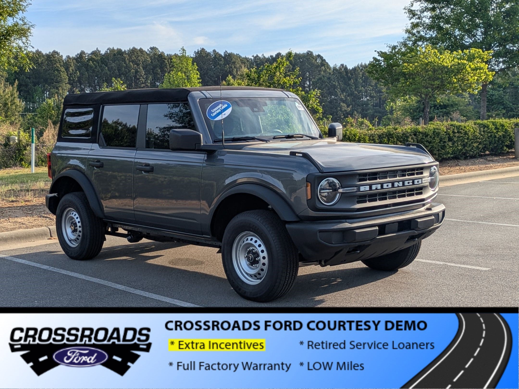 2025 Ford Bronco Base - Crossroads Courtesy Demo