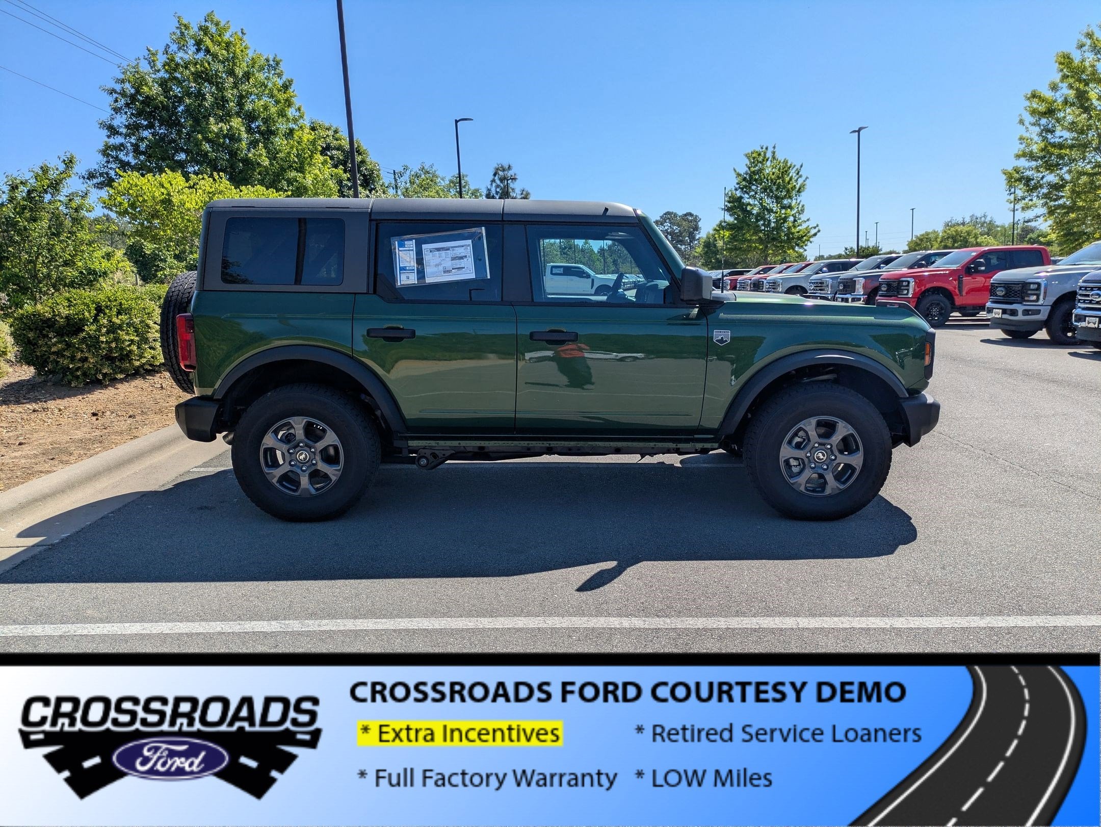 2025 Ford Bronco Big Bend - Crossroads Courtesy Demo