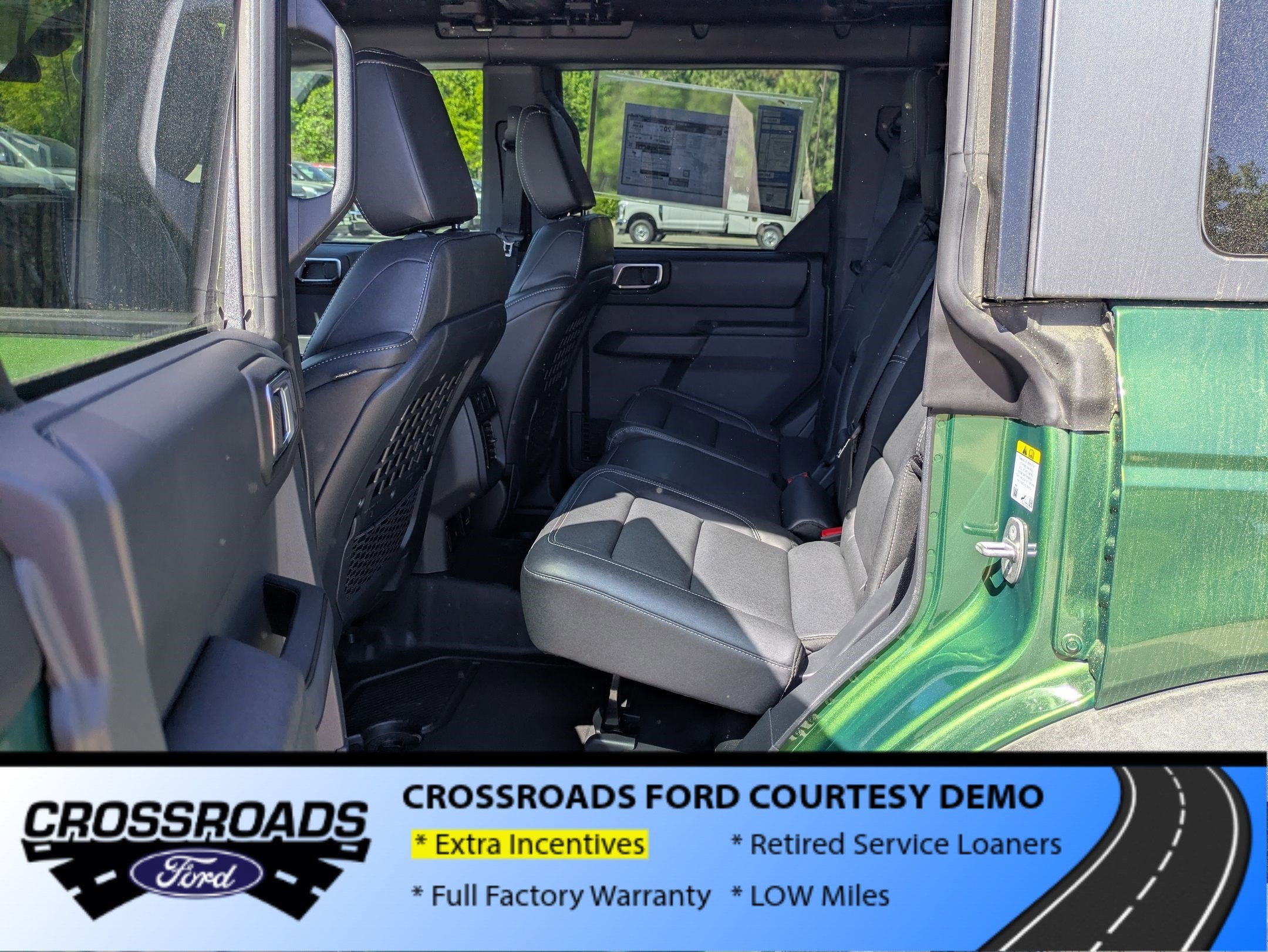 2025 Ford Bronco Big Bend - Crossroads Courtesy Demo