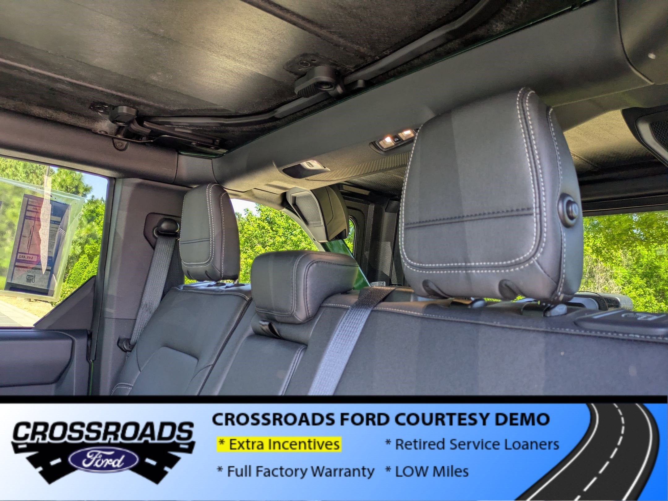 2025 Ford Bronco Big Bend - Crossroads Courtesy Demo