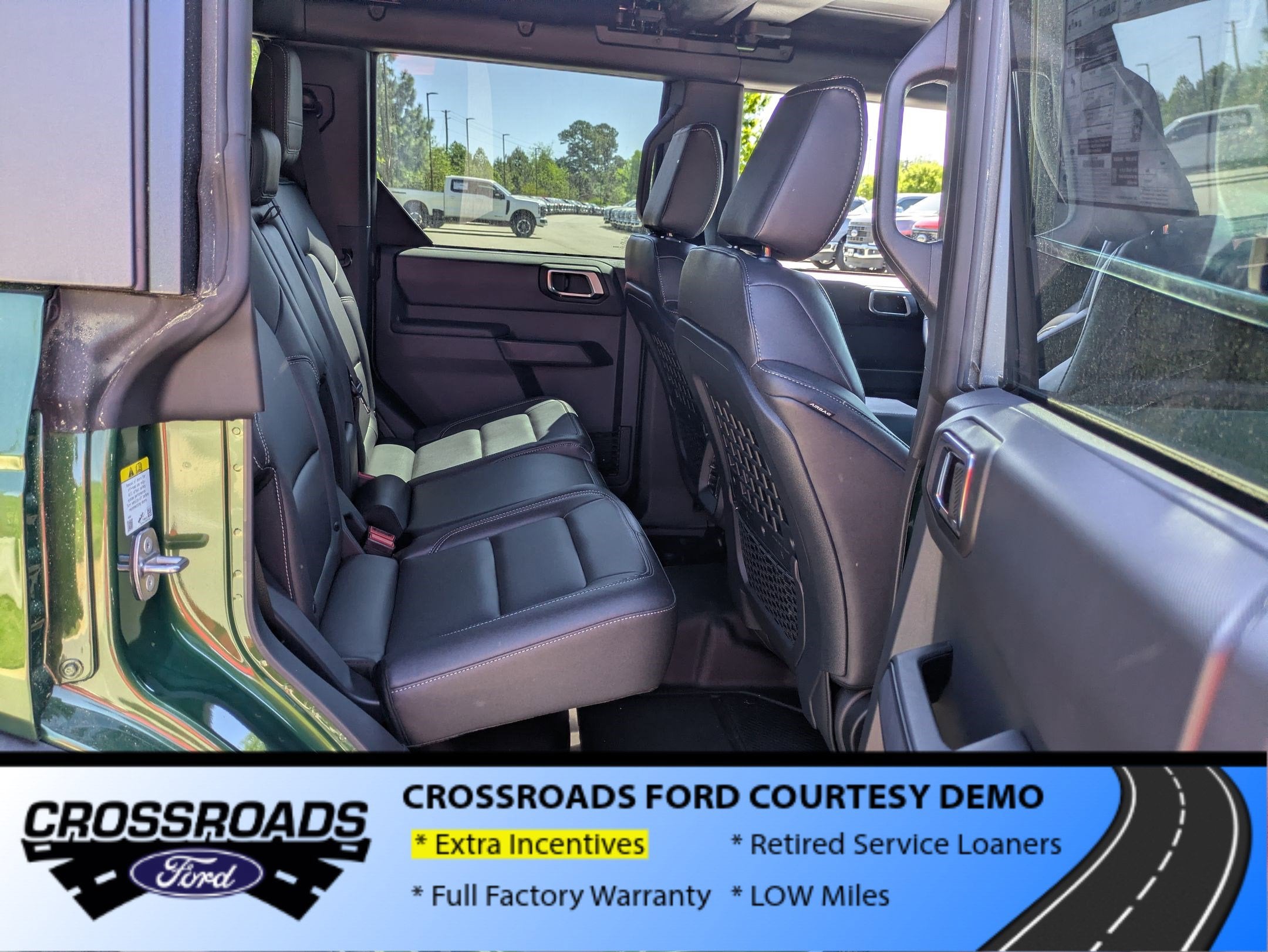 2025 Ford Bronco Big Bend - Crossroads Courtesy Demo