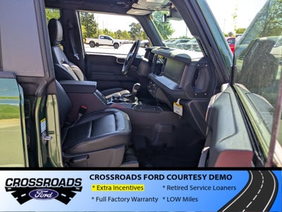 2025 Ford Bronco Big Bend - Crossroads Courtesy Demo