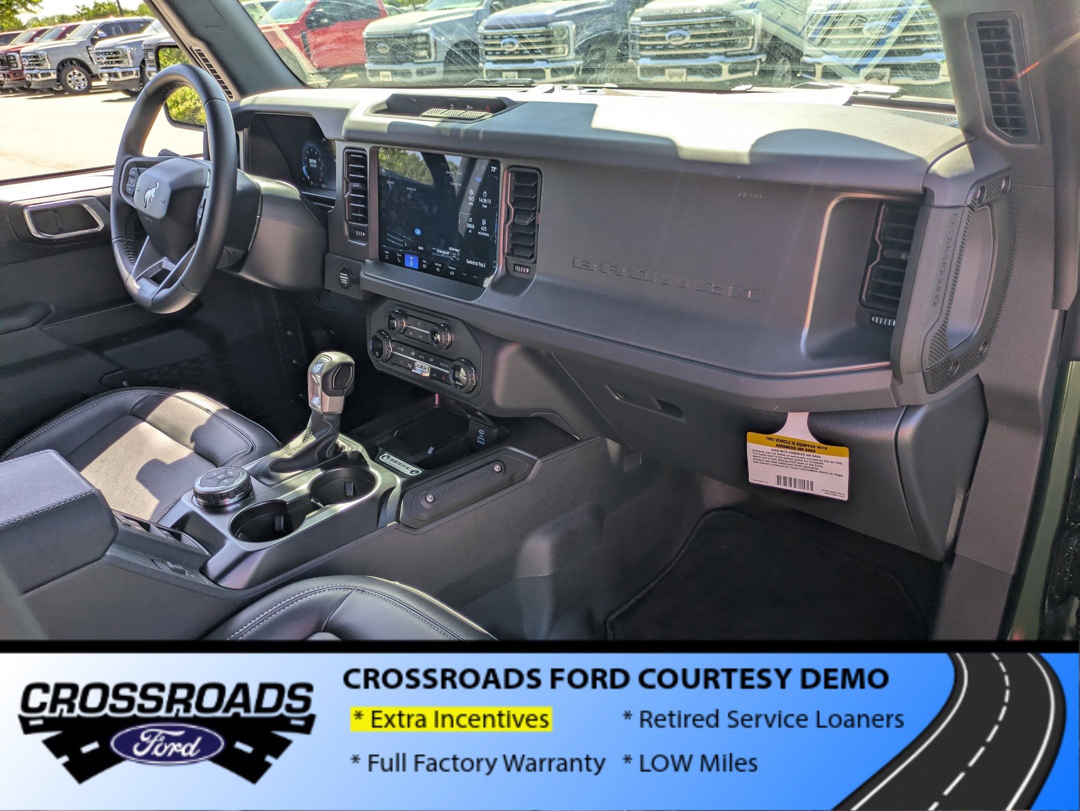 2025 Ford Bronco Big Bend - Crossroads Courtesy Demo