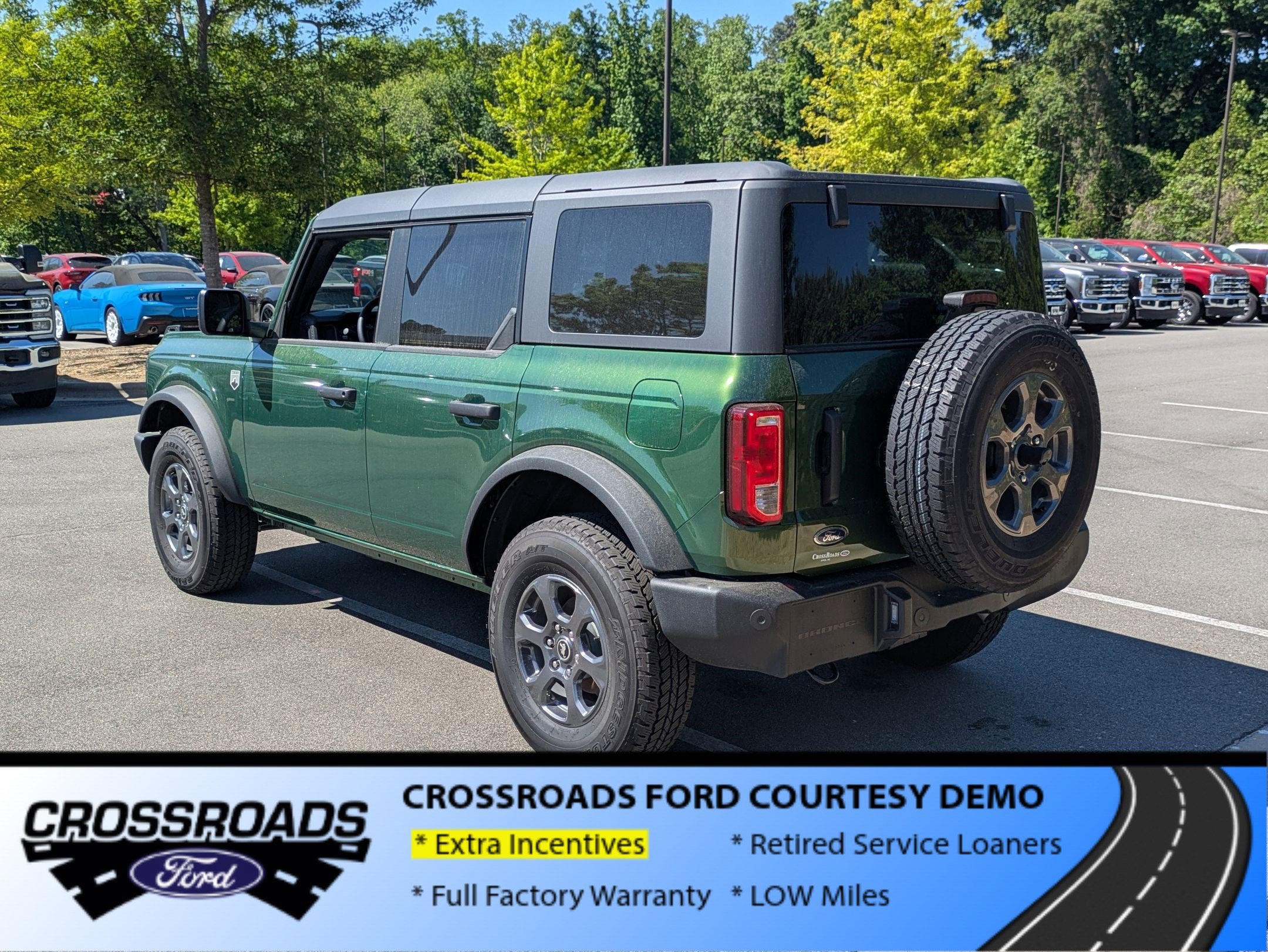 2025 Ford Bronco Big Bend - Crossroads Courtesy Demo
