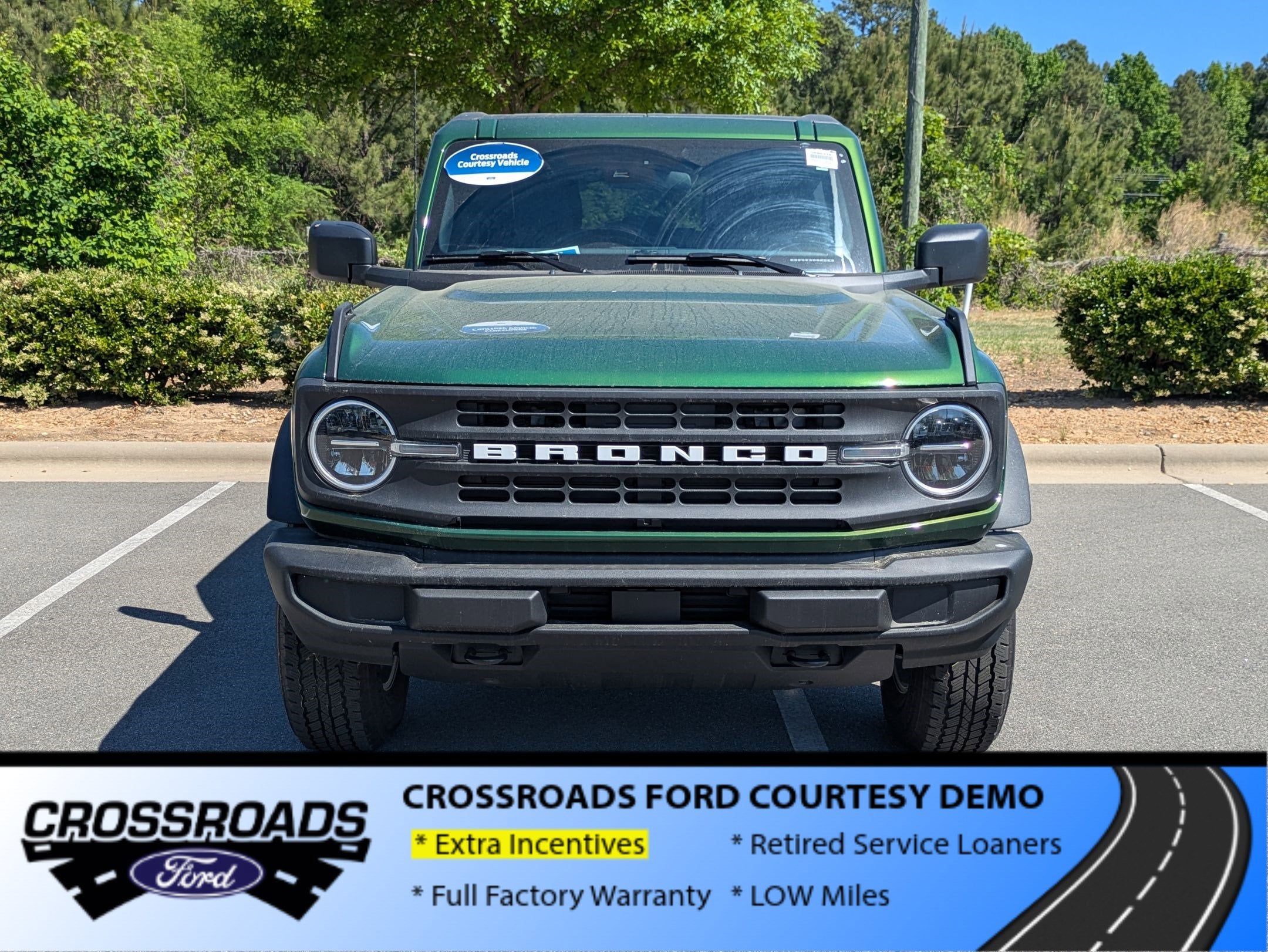 2025 Ford Bronco Big Bend - Crossroads Courtesy Demo