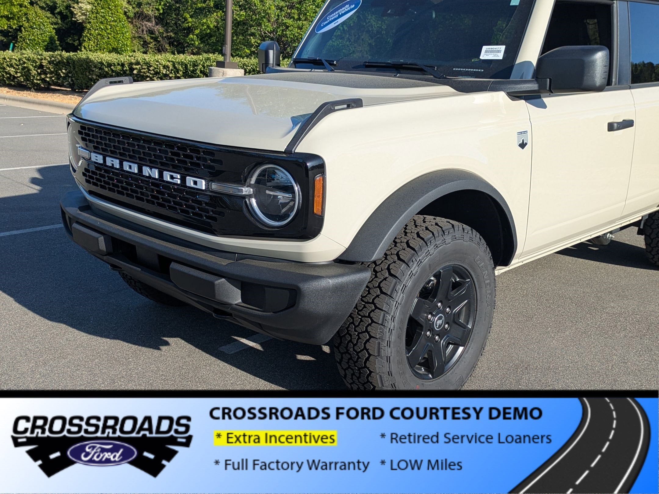 2025 Ford Bronco Big Bend - Crossroads Courtesy Demo