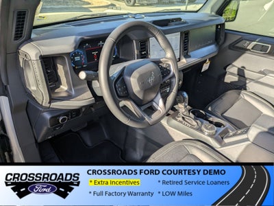 2025 Ford Bronco Big Bend - Crossroads Courtesy Demo
