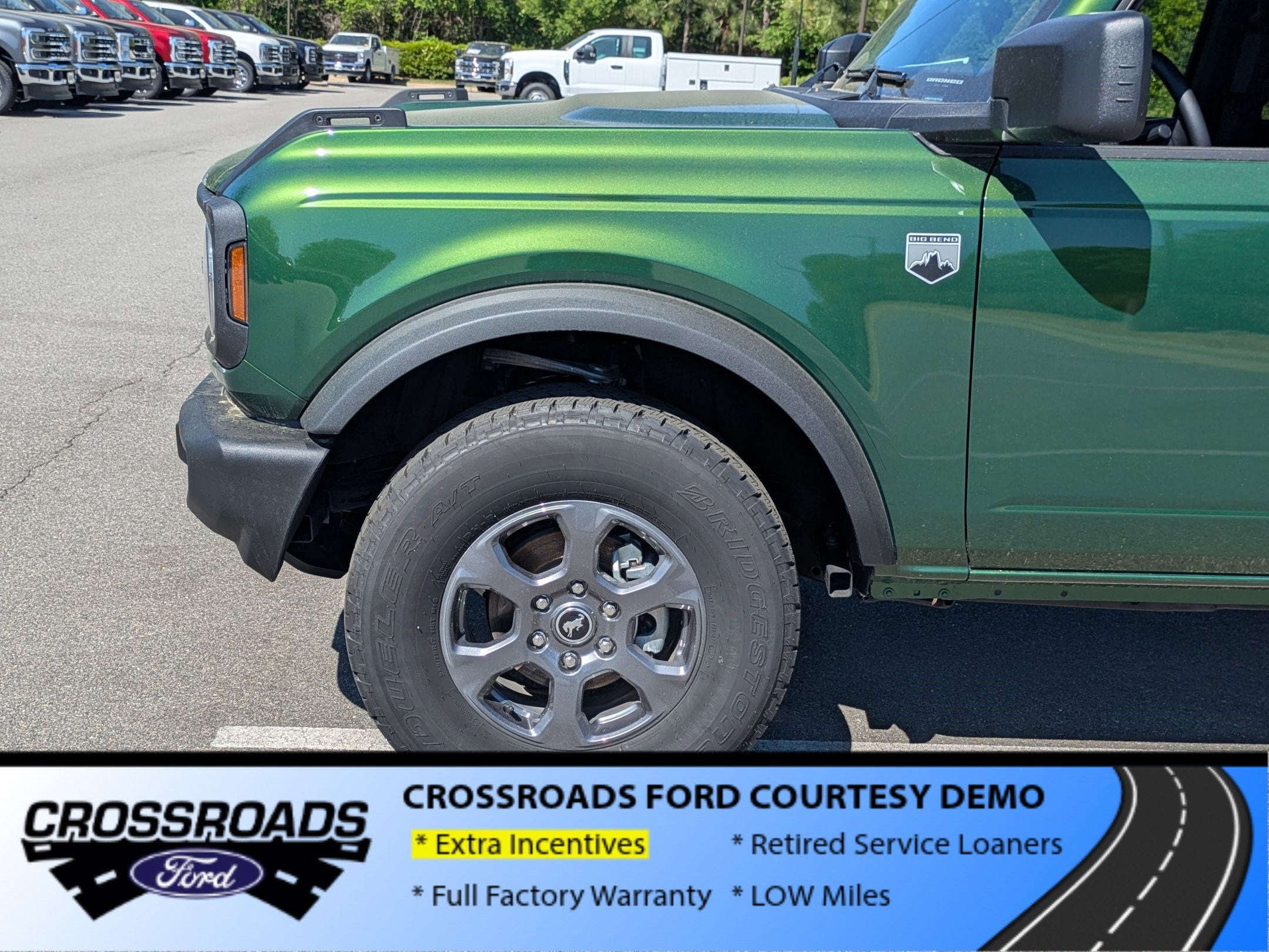 2025 Ford Bronco Big Bend - Crossroads Courtesy Demo