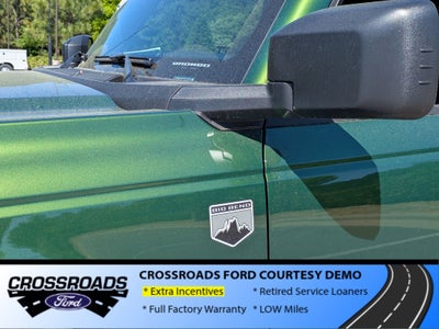 2025 Ford Bronco Big Bend - Crossroads Courtesy Demo