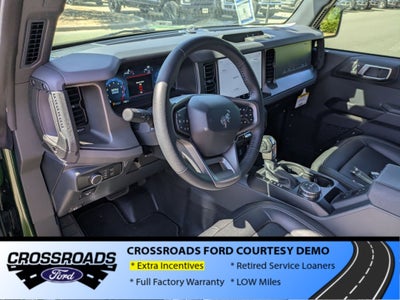 2025 Ford Bronco Big Bend - Crossroads Courtesy Demo
