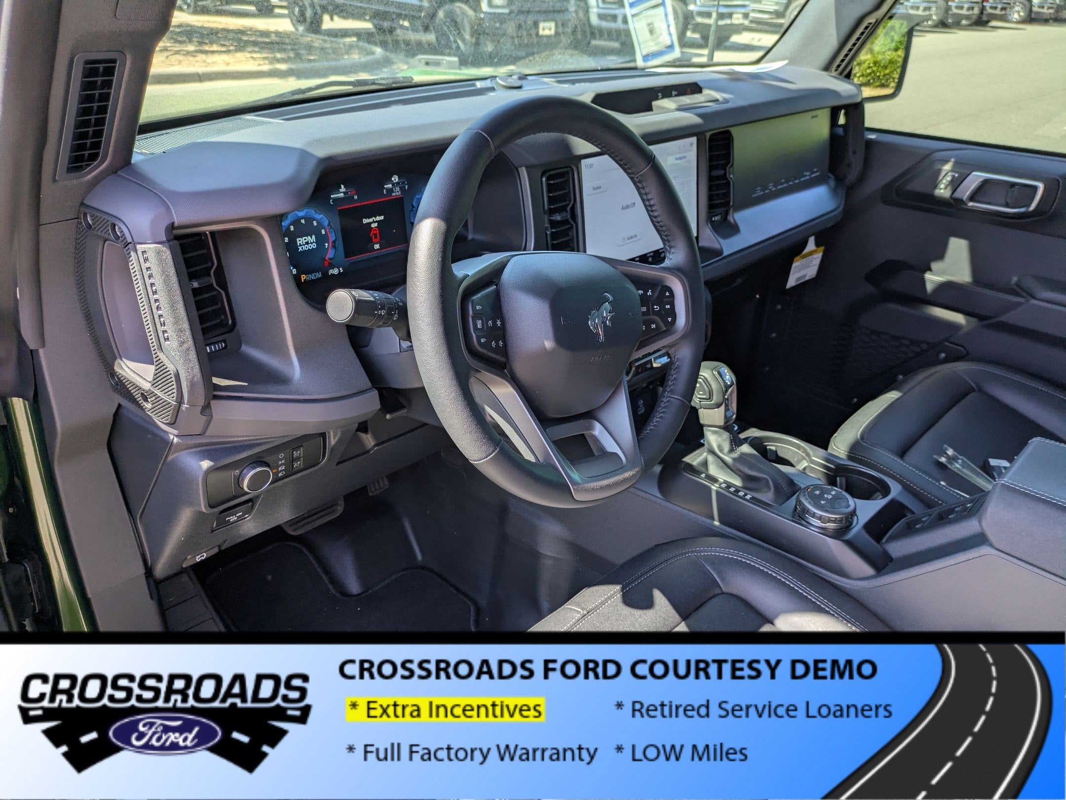 2025 Ford Bronco Big Bend - Crossroads Courtesy Demo