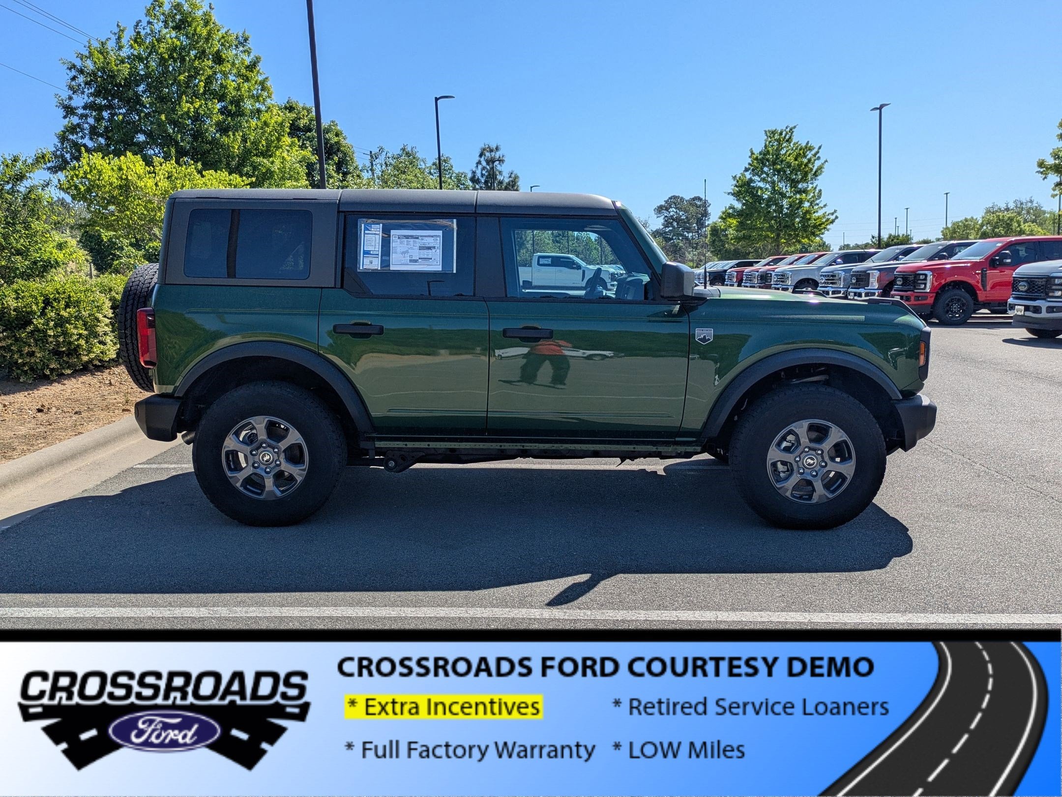 2025 Ford Bronco Big Bend - Crossroads Courtesy Demo