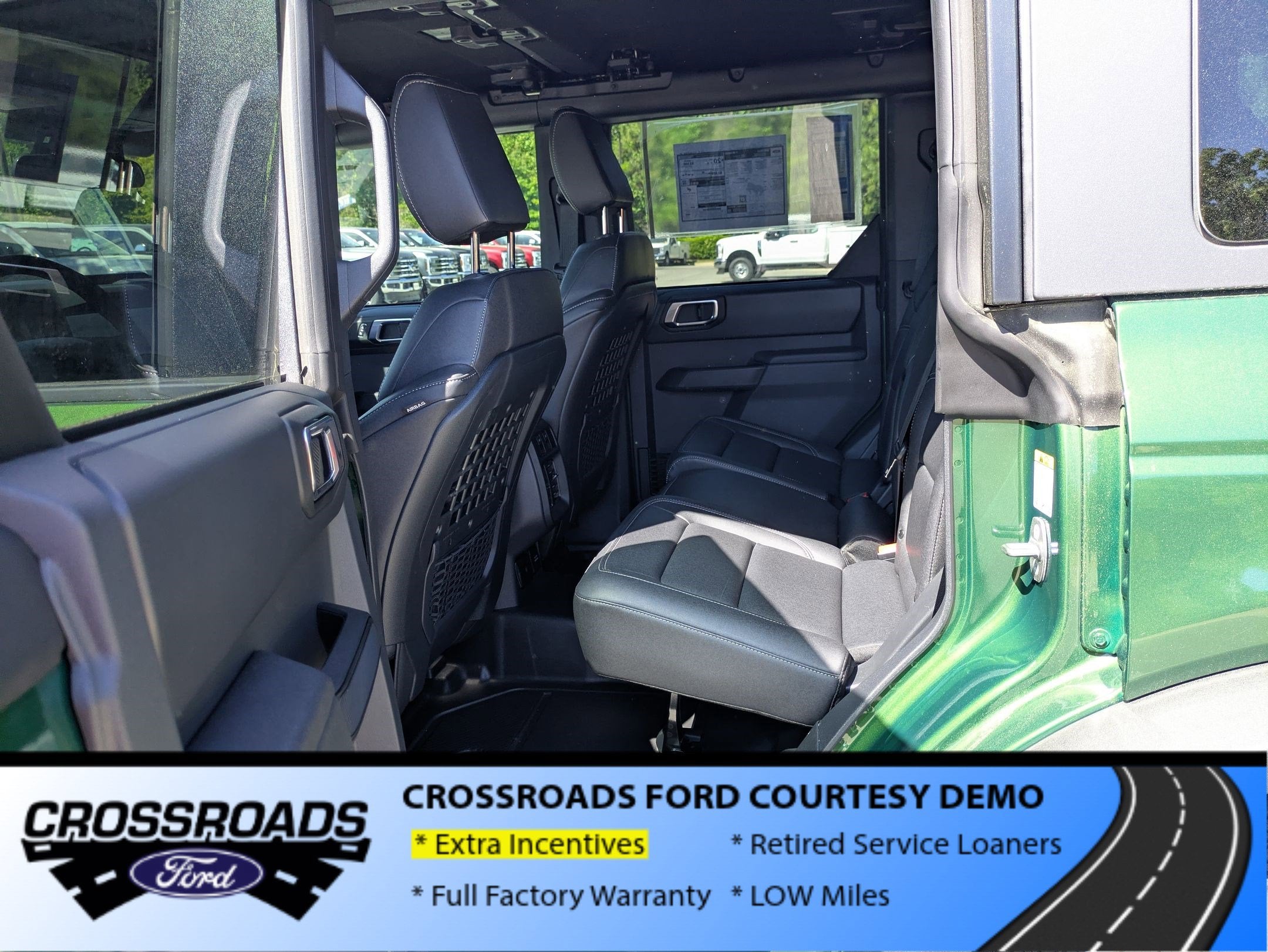 2025 Ford Bronco Big Bend - Crossroads Courtesy Demo