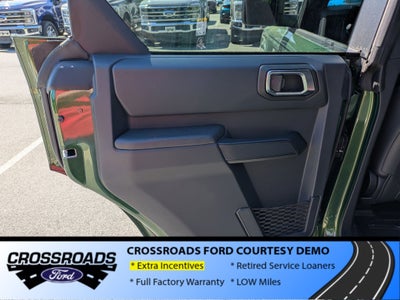 2025 Ford Bronco Big Bend - Crossroads Courtesy Demo