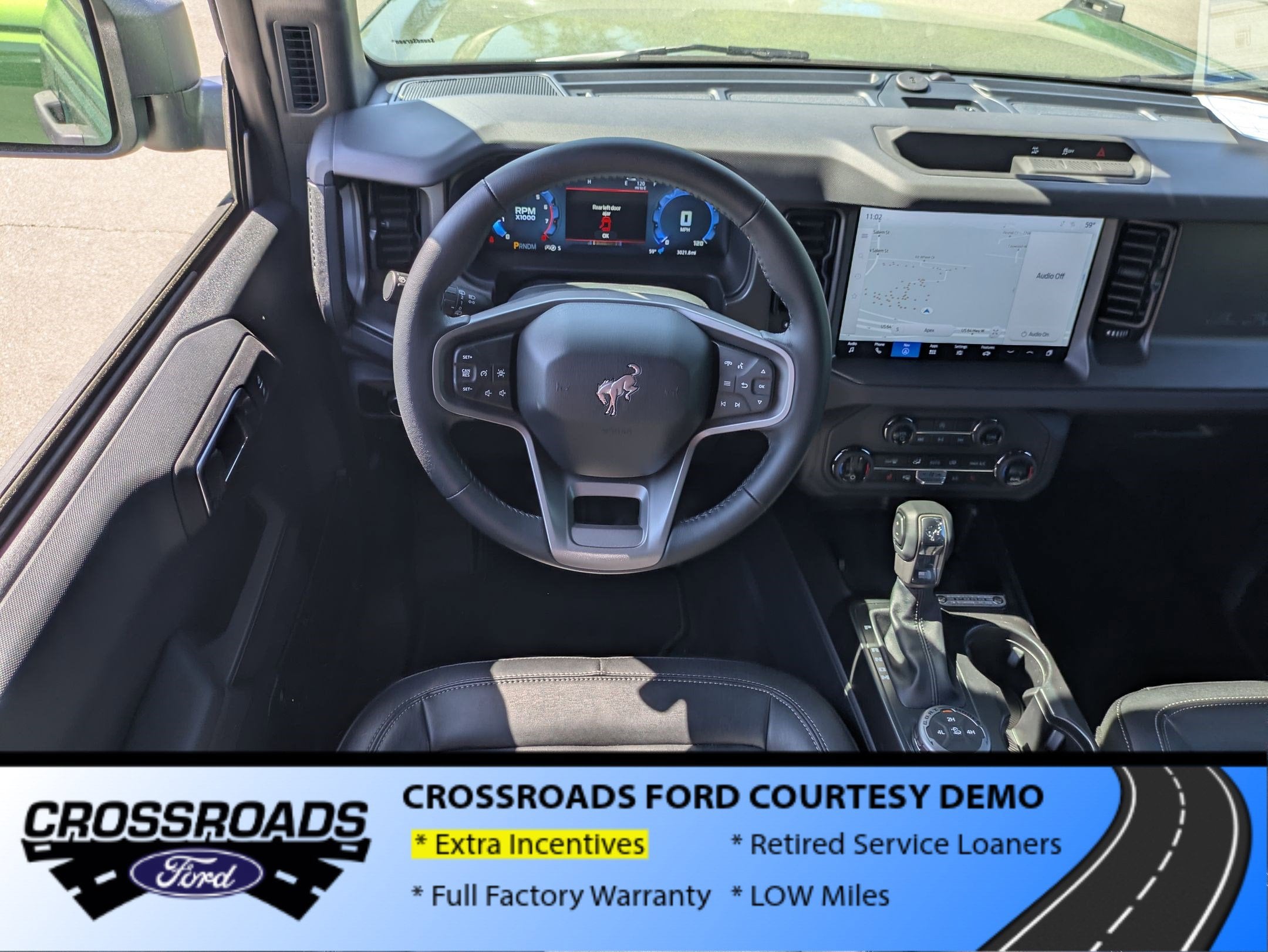 2025 Ford Bronco Big Bend - Crossroads Courtesy Demo