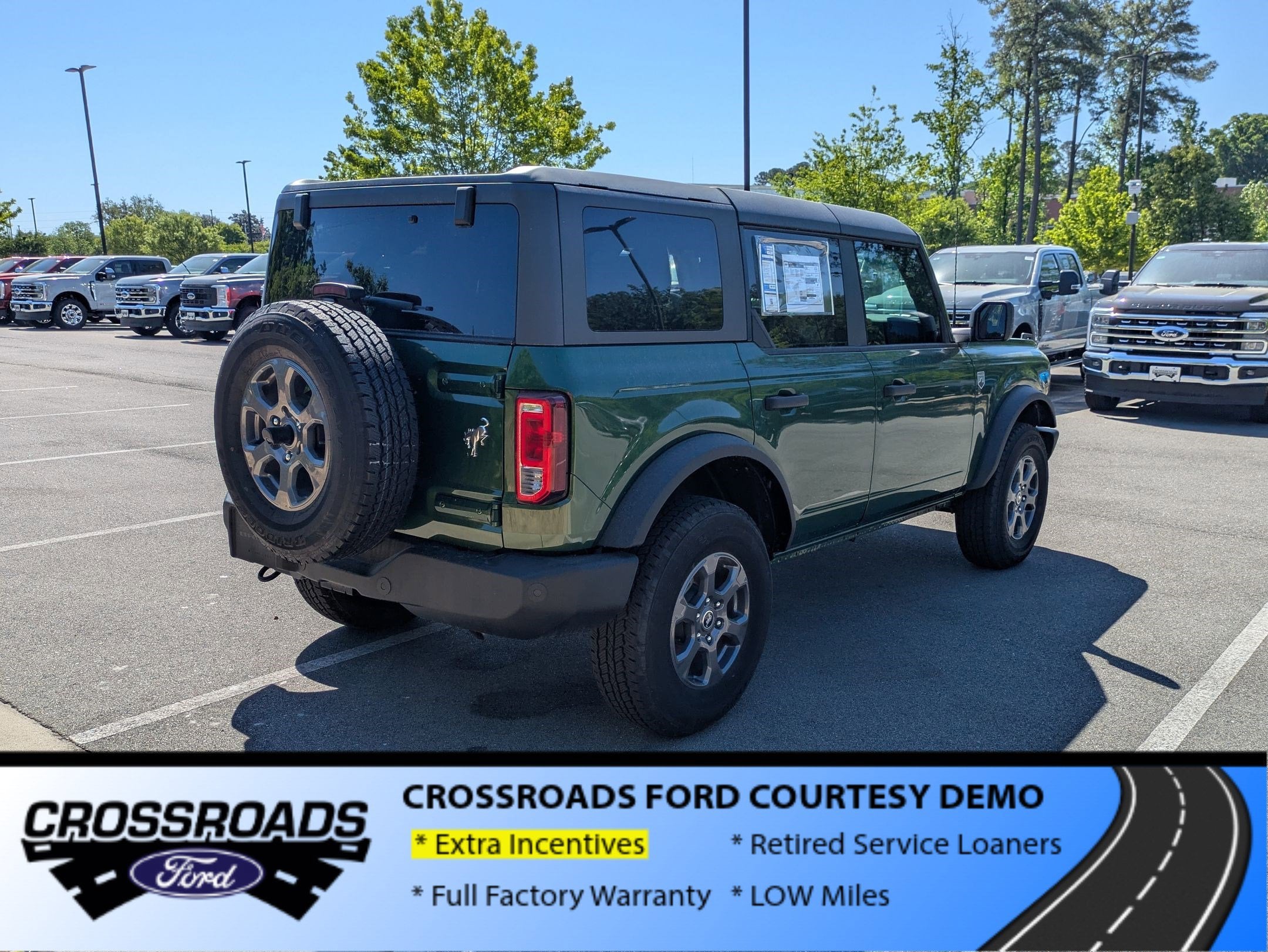 2025 Ford Bronco Big Bend - Crossroads Courtesy Demo