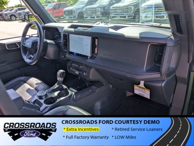 2025 Ford Bronco Big Bend - Crossroads Courtesy Demo