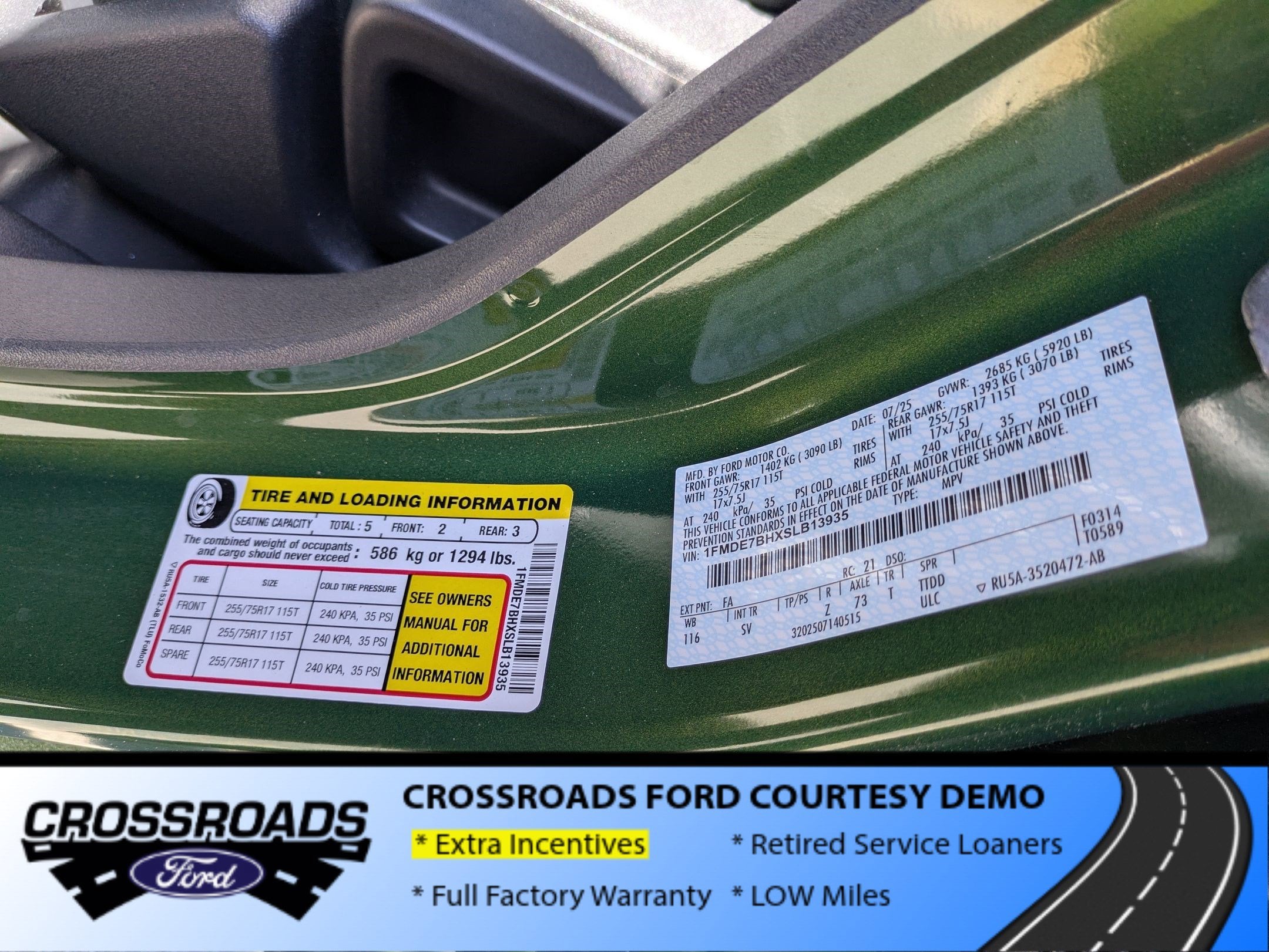 2025 Ford Bronco Big Bend - Crossroads Courtesy Demo