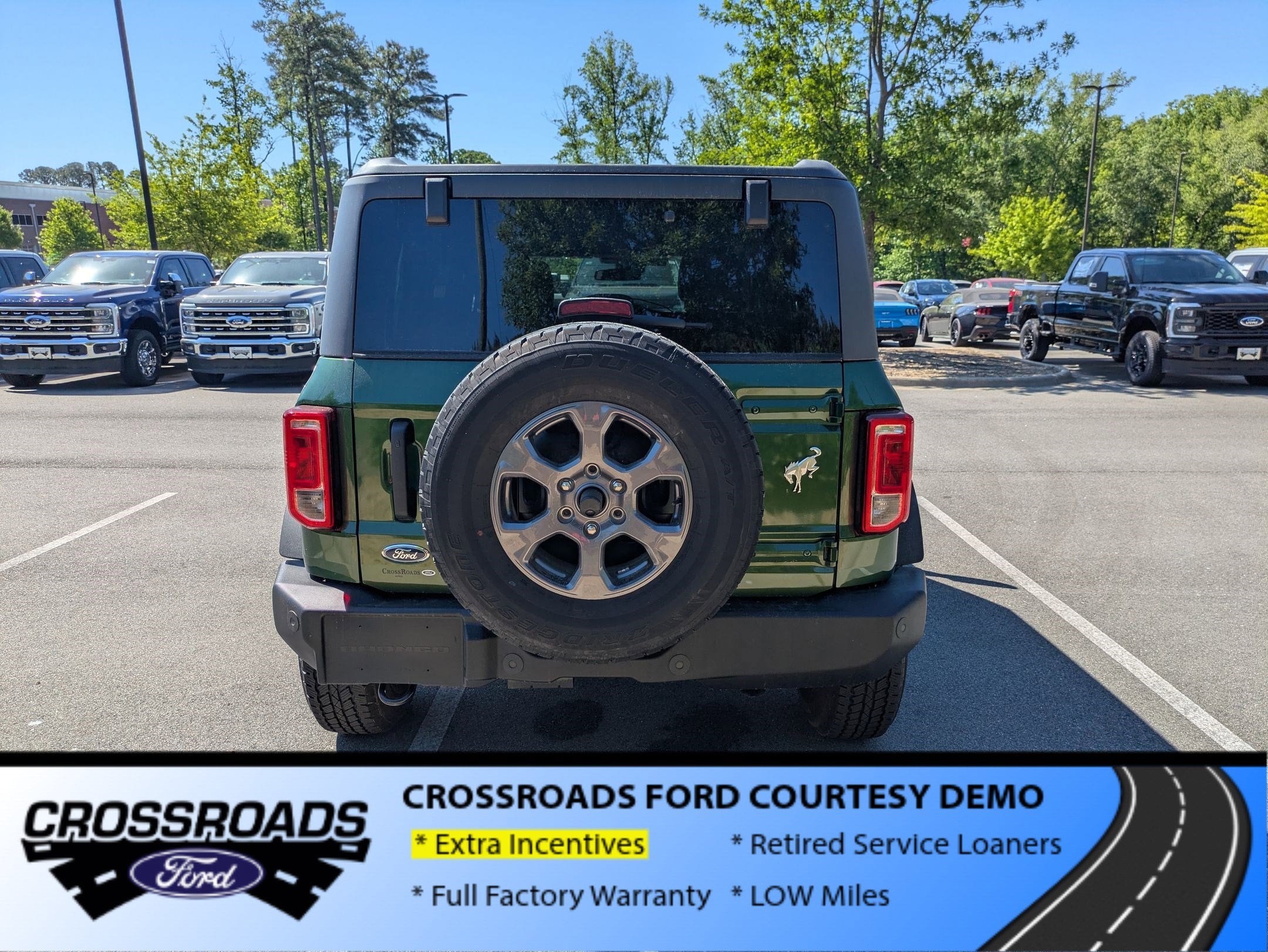 2025 Ford Bronco Big Bend - Crossroads Courtesy Demo