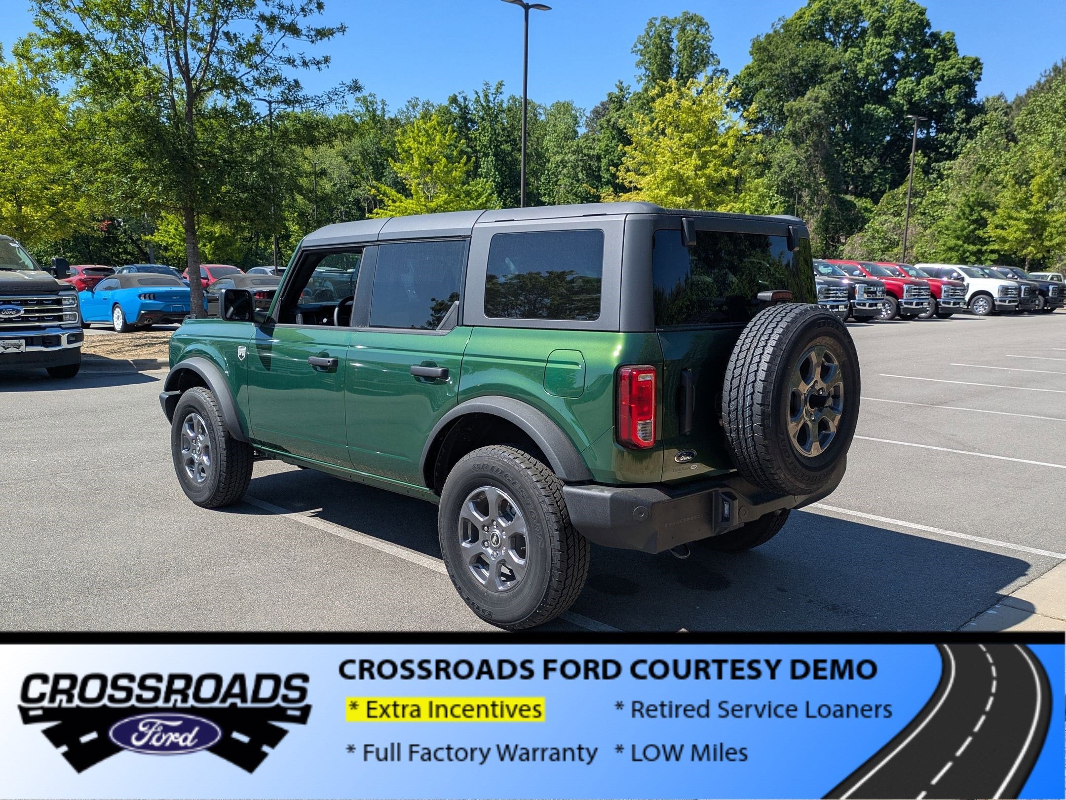 2025 Ford Bronco Big Bend - Crossroads Courtesy Demo