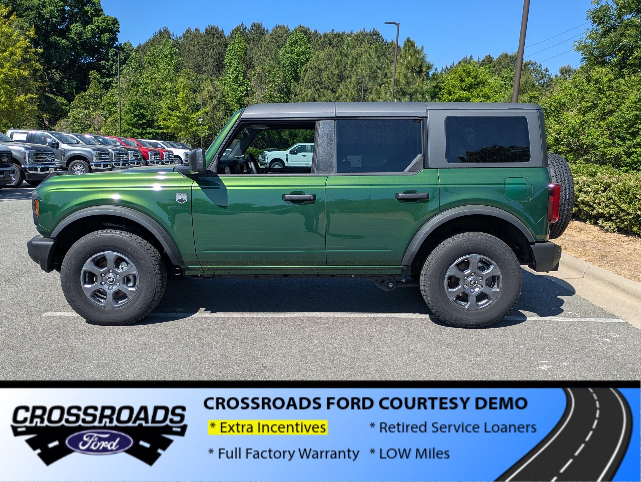 2025 Ford Bronco Big Bend - Crossroads Courtesy Demo